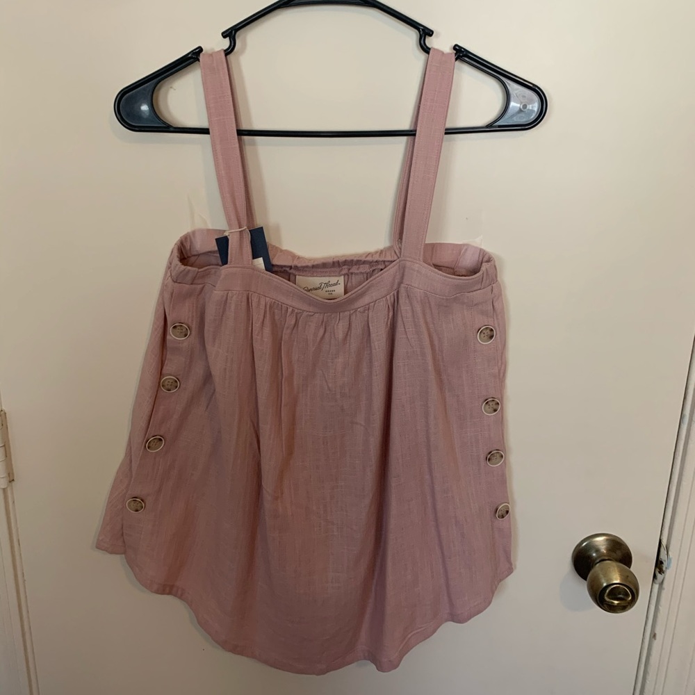 Side Button Blouse